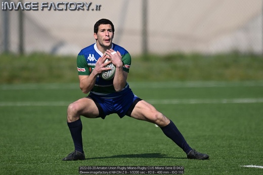 2022-03-20 Amatori Union Rugby Milano-Rugby CUS Milano Serie B 0420